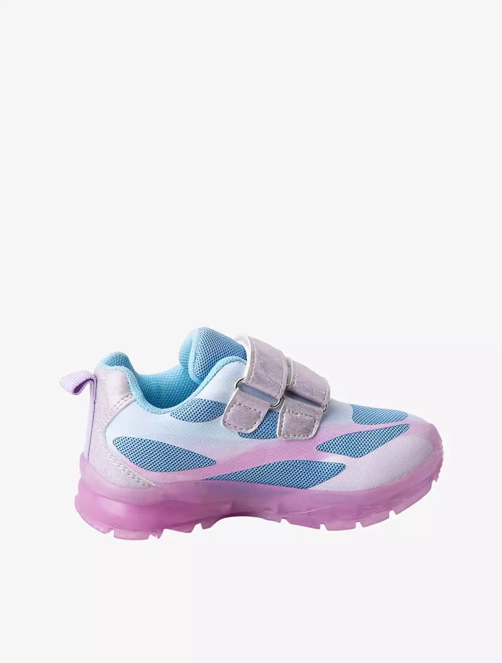 Payless Disney Childrens Frozen Lighted Sneakers Light Blue 10 Light Blue