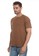 Men's Top brown KIPPER-BROWN SS T-Shirt A72C6AA457FEB5GS_2