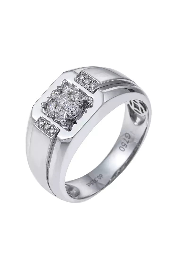 Gold with diamond cheap ring price for ladies