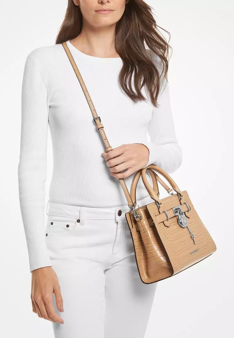Michael kors hamilton small crossbody discount