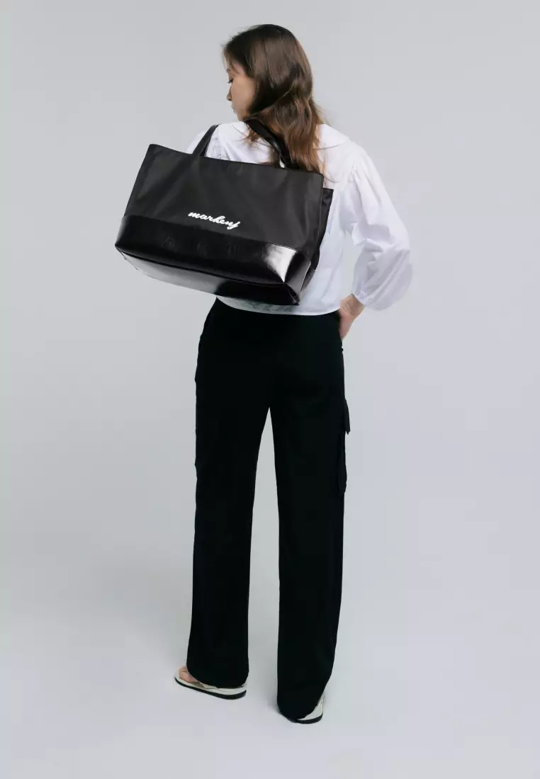 NOMAD Nylon Shoulder Bag Black