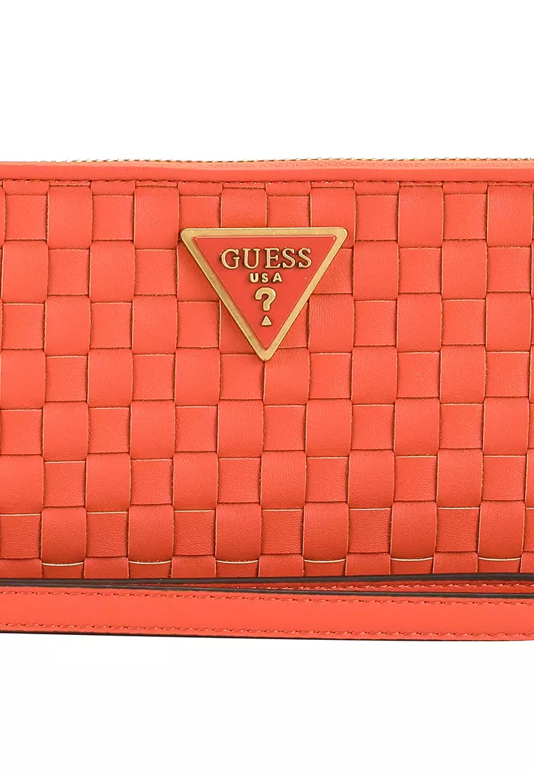 Buy Guess Lisbet Large Zip Around Wallet 2023 Online | ZALORA