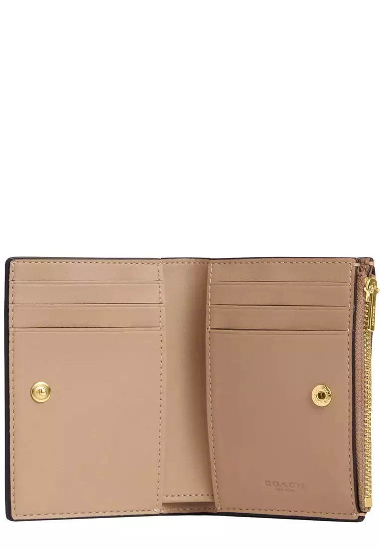 Coach Bifold Wallet in Taupe CM315