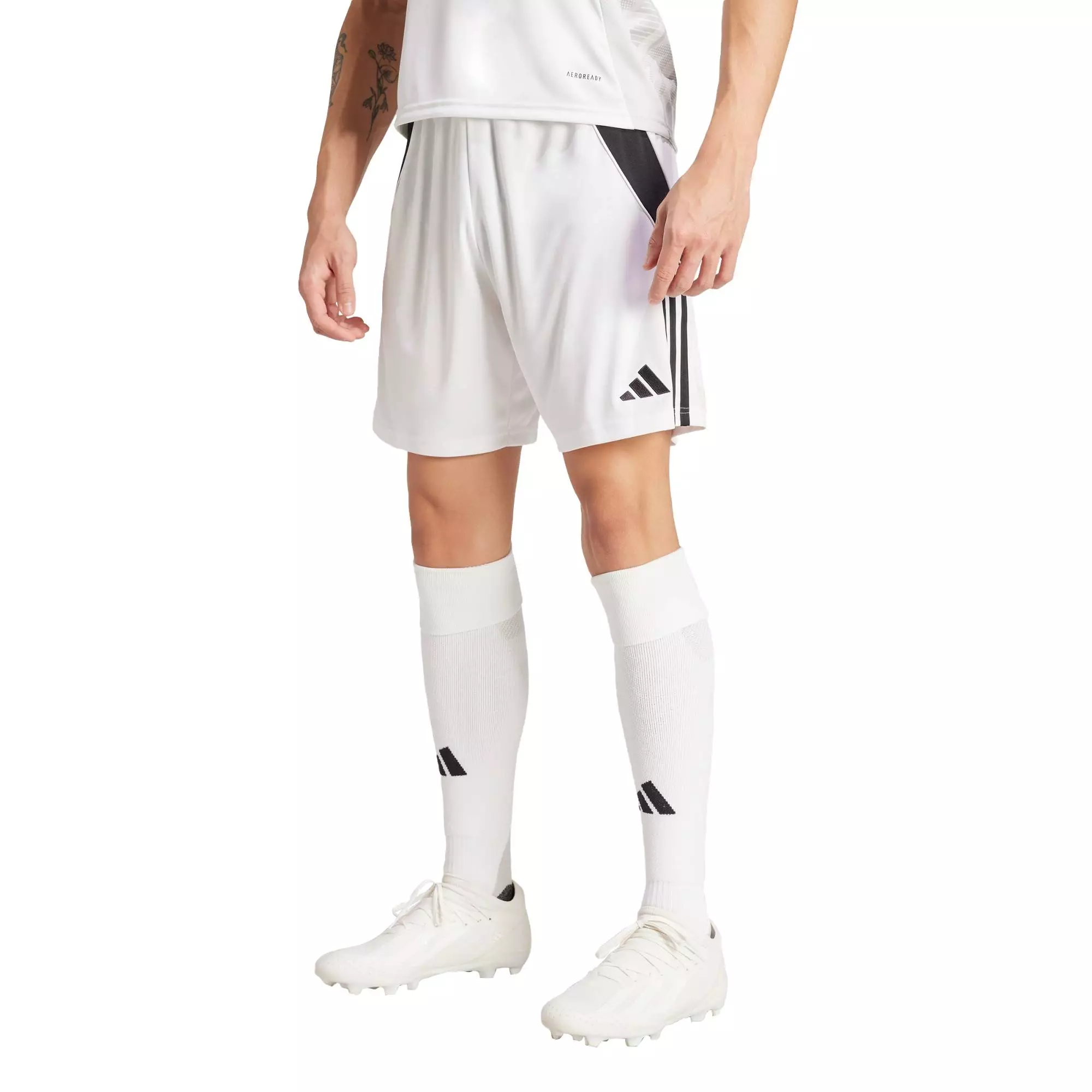 Football Tiro 24 Shorts Men White IR9380