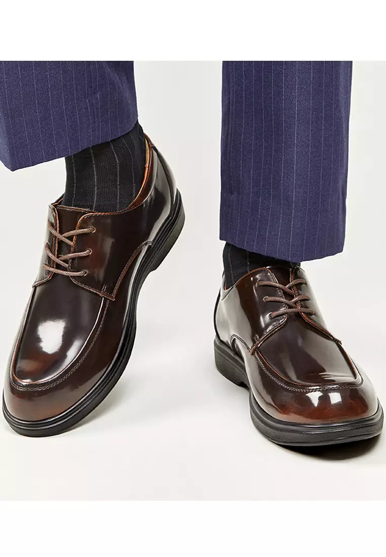 光面真皮德比鞋  KB25688-1