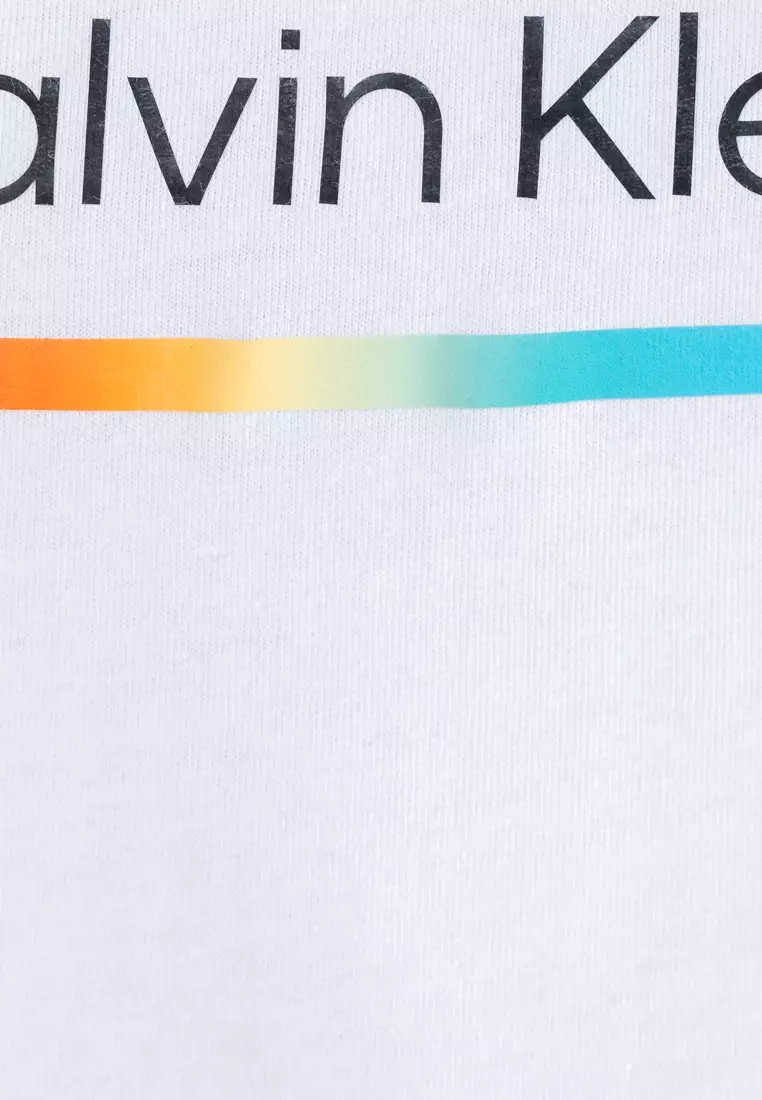 Pride Gradient Logo Crew Neck Tee - Calvin Klein Jeans