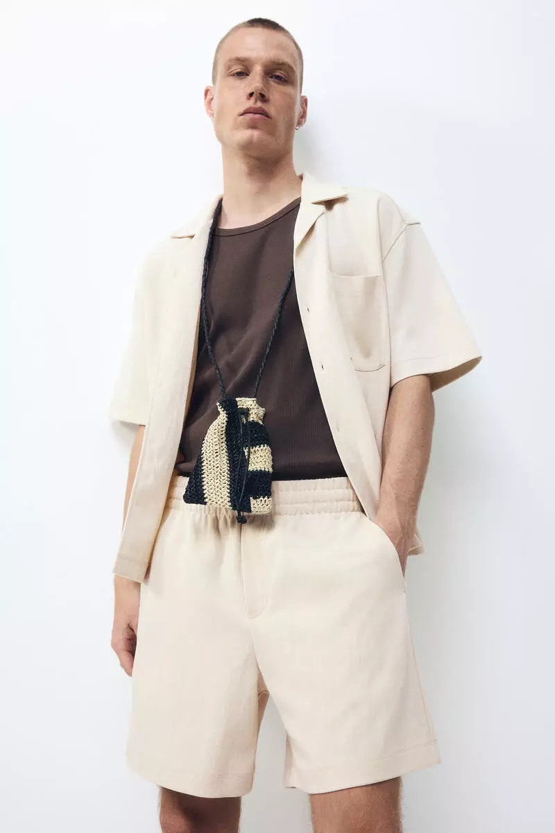 Relaxed Fit Interlock shorts