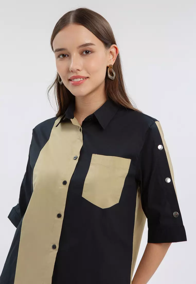 Minimal Saporo Top Jet Black