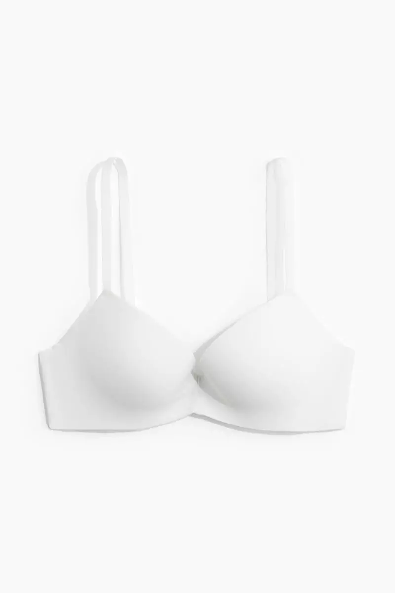 Microfibre push-up bra