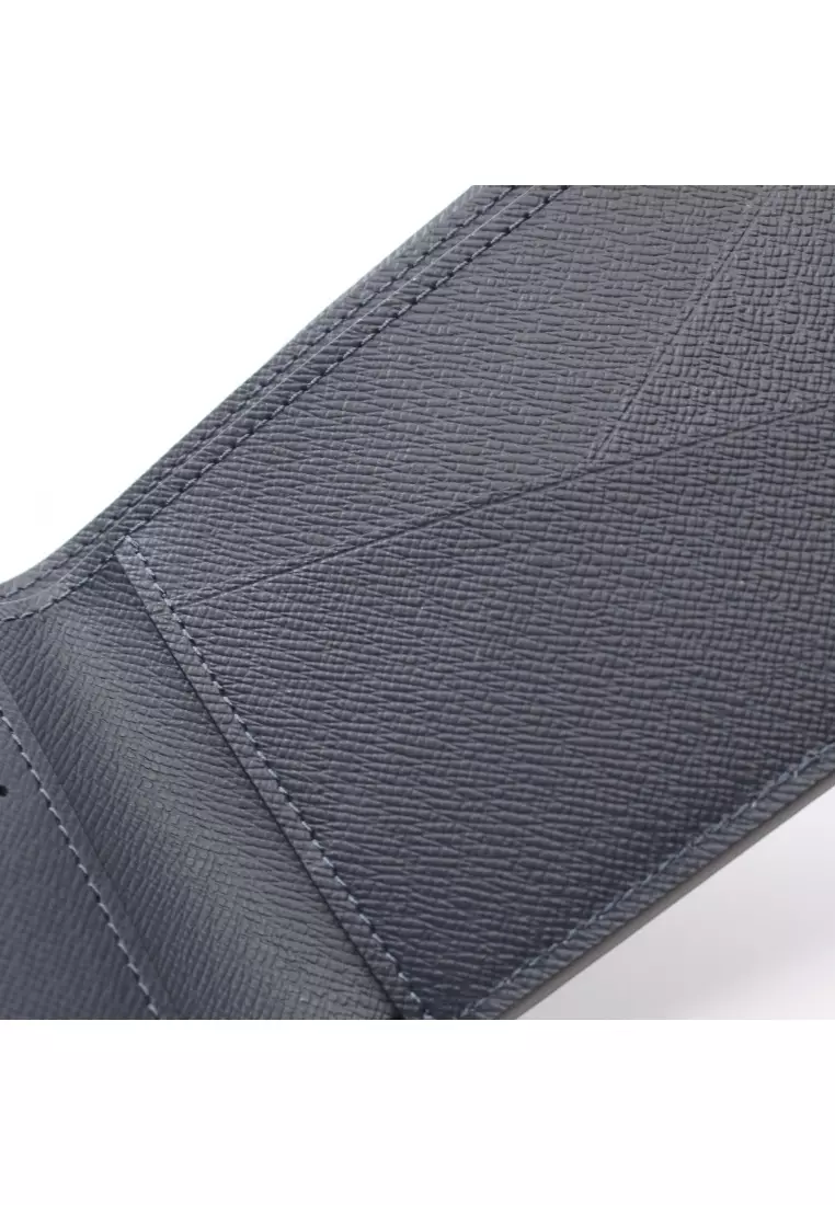 LOUIS VUITTON Pre-loved LOUIS VUITTON Portefeuil Multiple Epi blue marine  Bi-fold wallet wallet leather Dark navy 2023, Buy LOUIS VUITTON Online