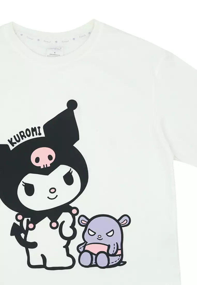 Ladies Licensed Graphic T-Shirt "Kuromi Bear"