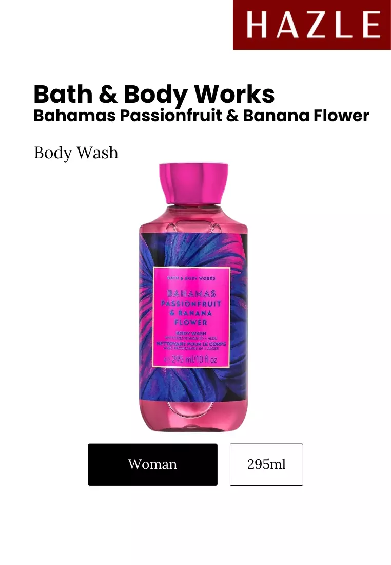 Bath & Body Works Bahamas Passionfruit & Banana Flower Body Wash Woman 295 ml