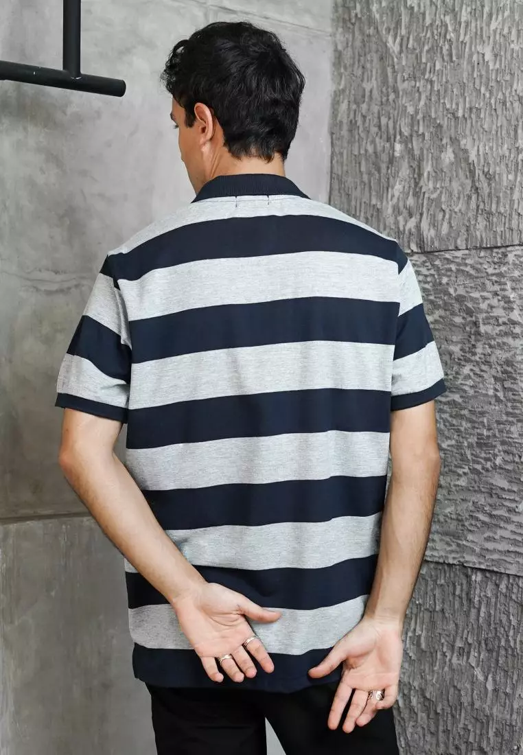 MATSUDA Kaos Polo Shirt Pria Kerah Echizen