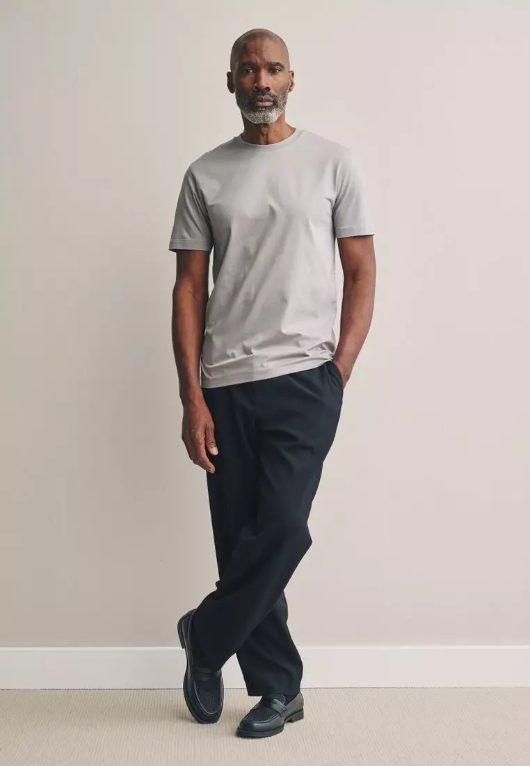 Premium Supima Cotton Crew Neck T-Shirt Slim Fit