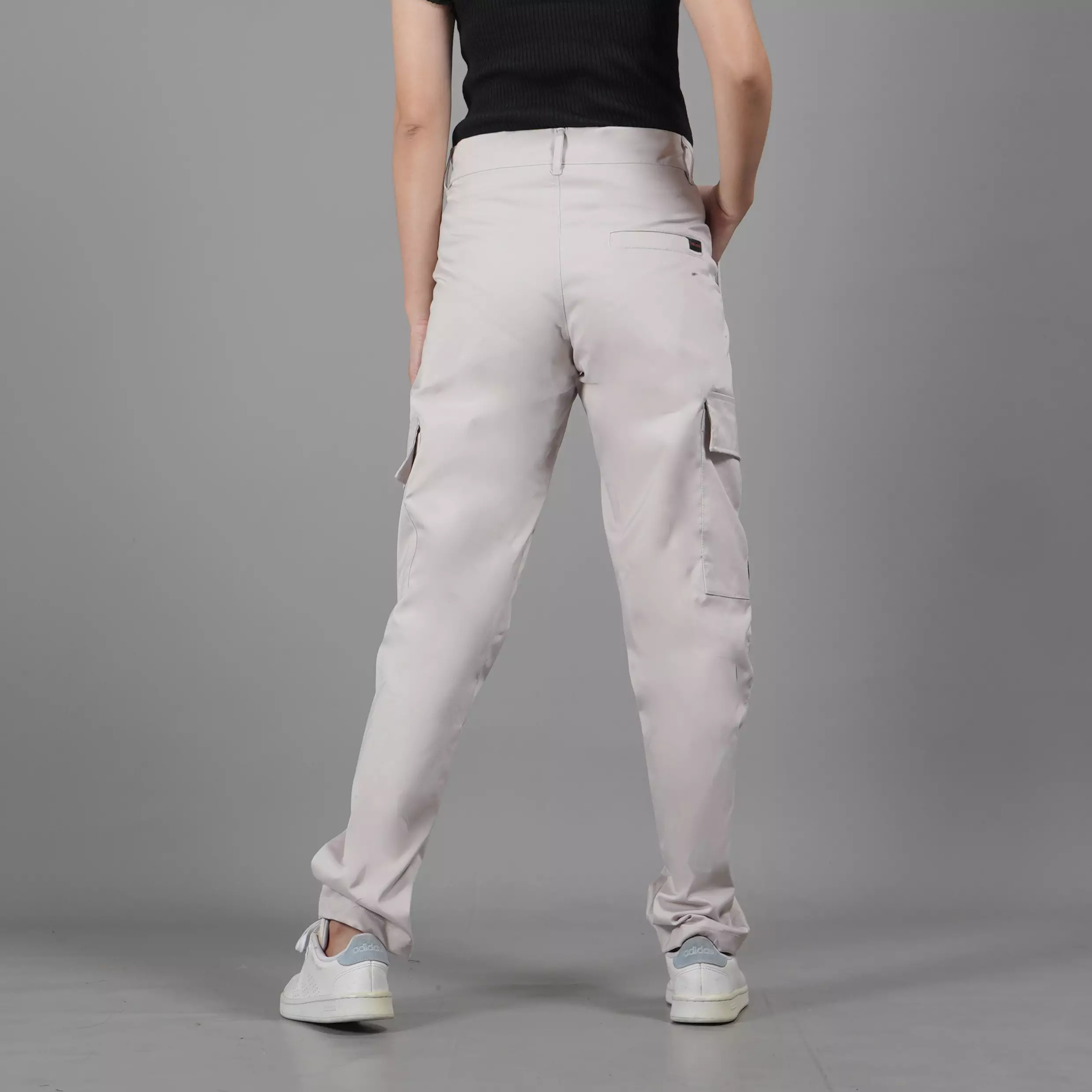  RAYSA Cargo Pants Wanita Celana Panjang Cargo Wanita Celana Wanita Cargo - Krem