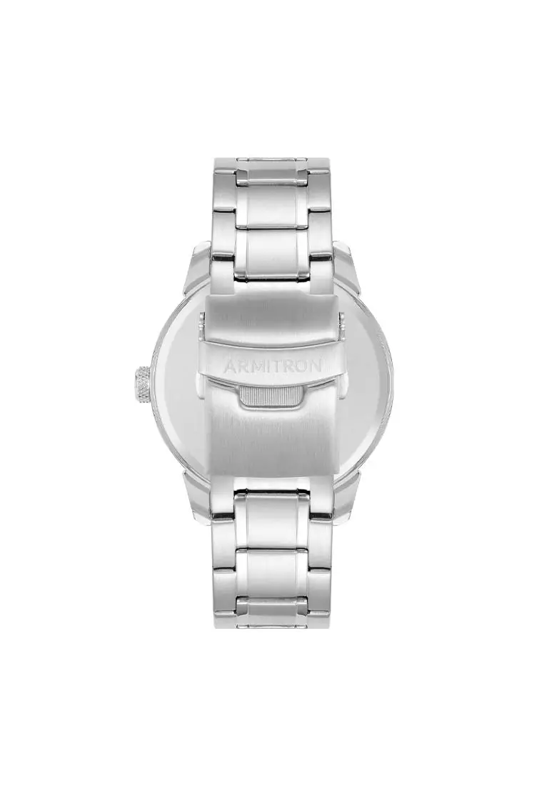 Men's Silver Stainless Steel Bracelet Analog Watch AR-20/5490NVSV