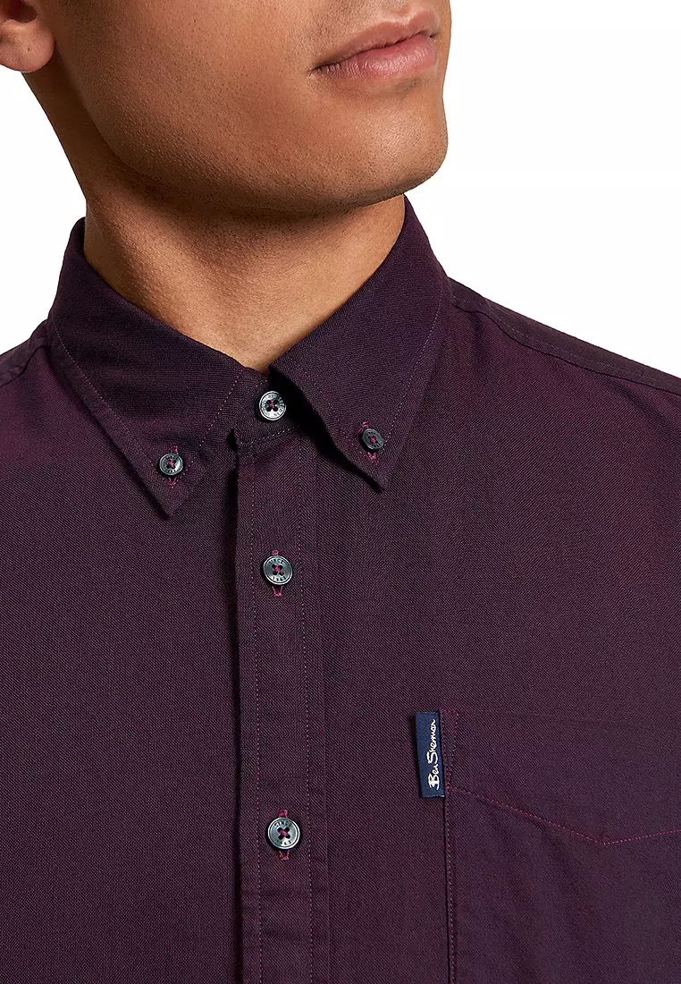 Long Sleeves Signature Oxford Shirt
