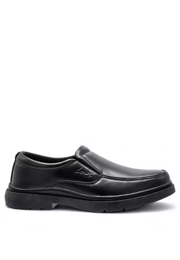 Discount on Louis Cuppers  shoes - SKU: Louis Cuppers Men Slip On Faux Leather Business Formal - 240311247