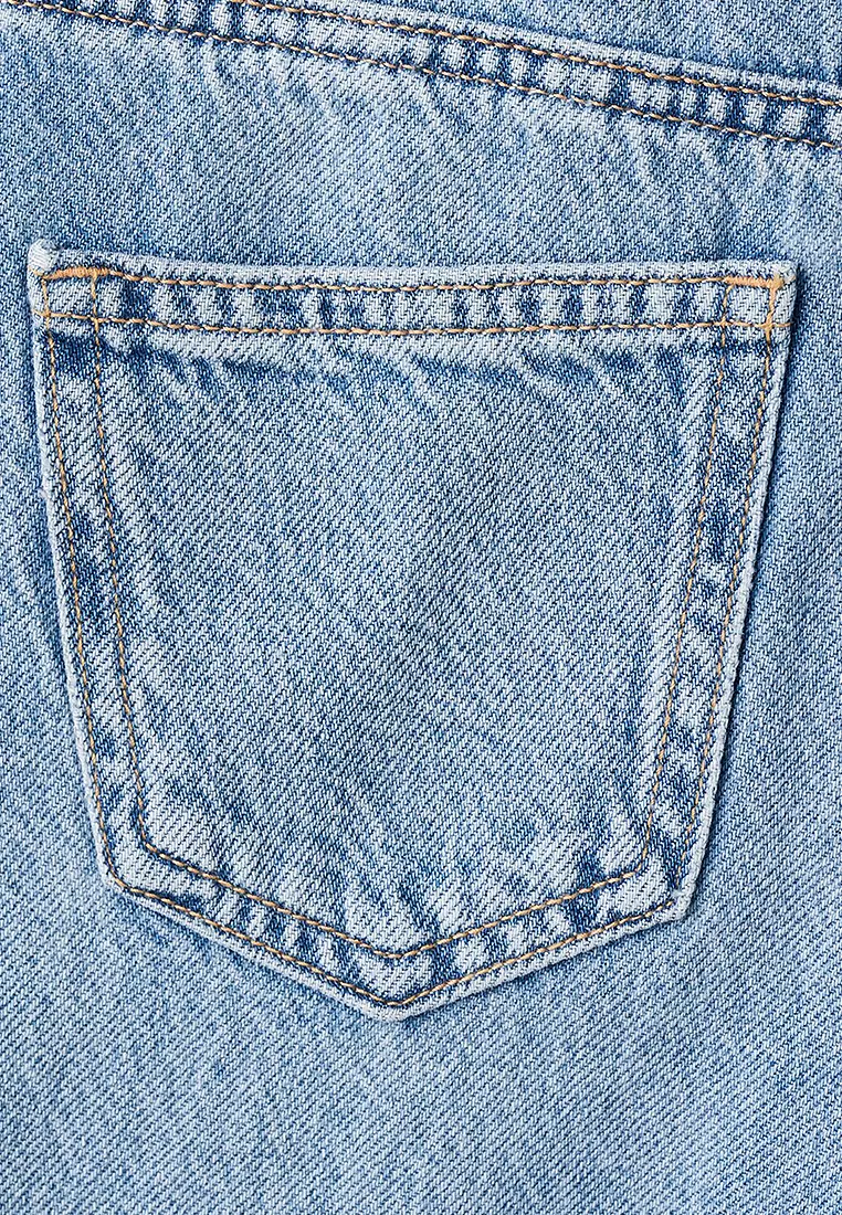 Wide Leg Low Frayed Hem Jeans