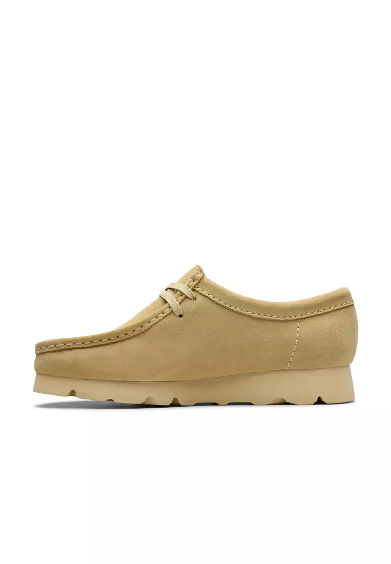 Buy Clarks Womens Wallabee.GTX Shoes - Maple Suede 2026 Online