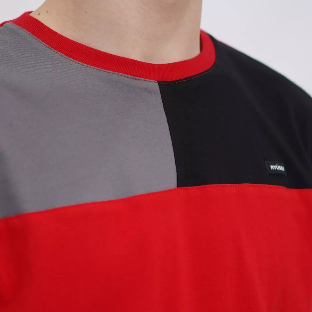 Ryusei Kaos Pria Katsugawa CMB Red