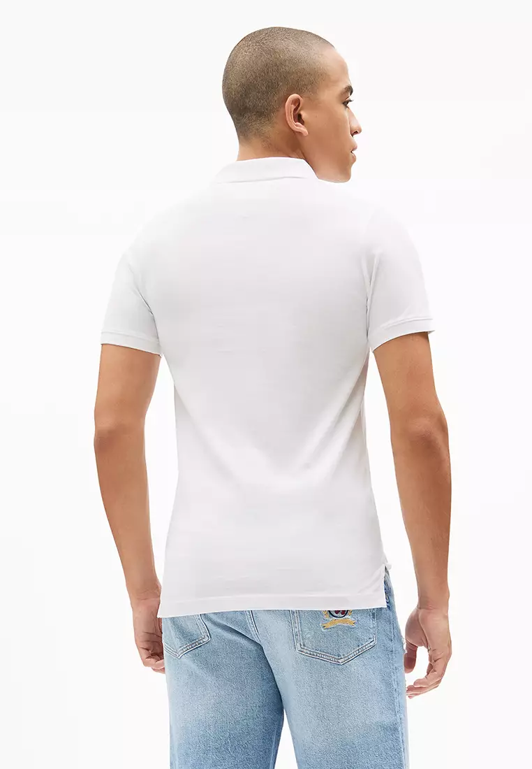 Pure Cotton Slim Fit Polo Shirt - Tommy Jeans