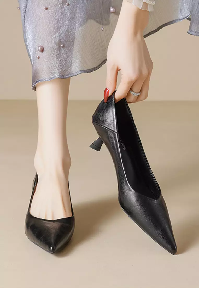 High Heel Black Pumps Mid Heel Pumps Black Mid Heel Stiletto Buy