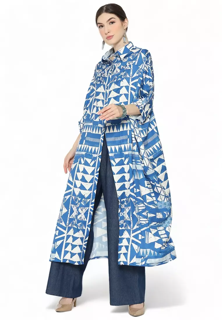 Kanzi Collared Kaftan