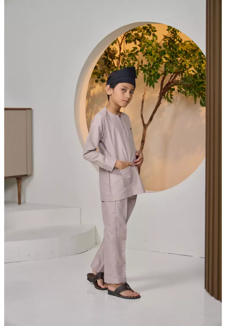 Baju Melayu Moden Teluk Belanga For Kids