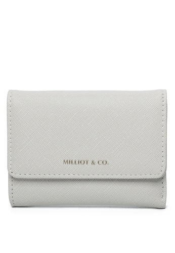 Milliot & Co. white Opie Wallet 42E1EACAB51C23GS_1