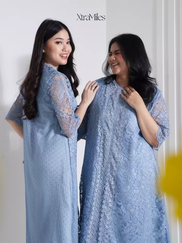 xtramiles Ladies dress leonore dress caruluen blue