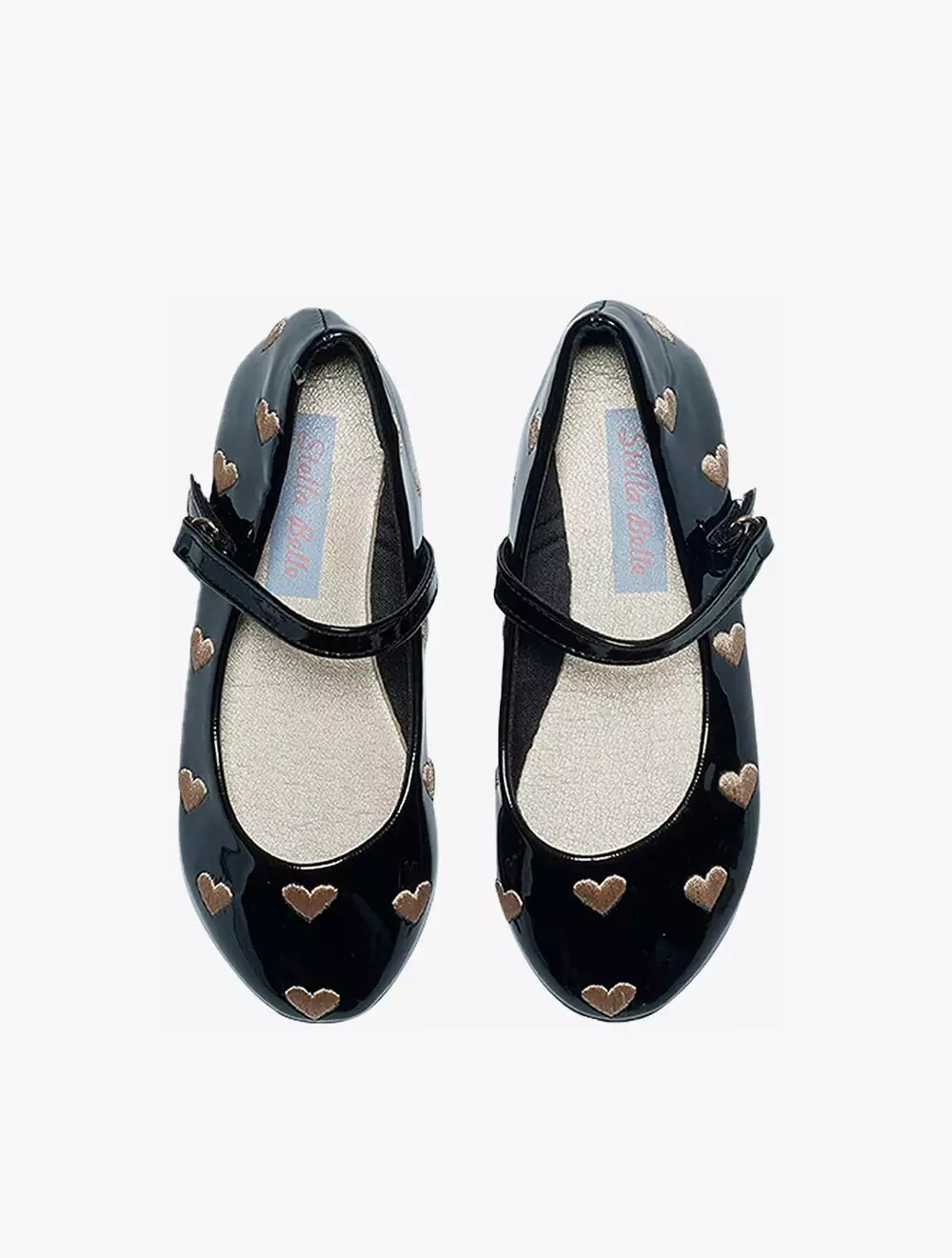Payless Stella Belle Childrens Emma Toddler Flats - Black_07