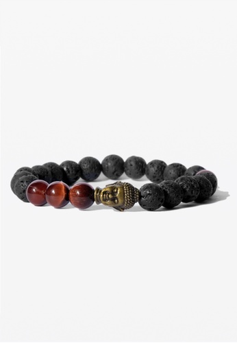 Citystate Beads red Citystate Beads Red Tiger & Bronze Buddha Bracelet F11ACACFD21605GS_1