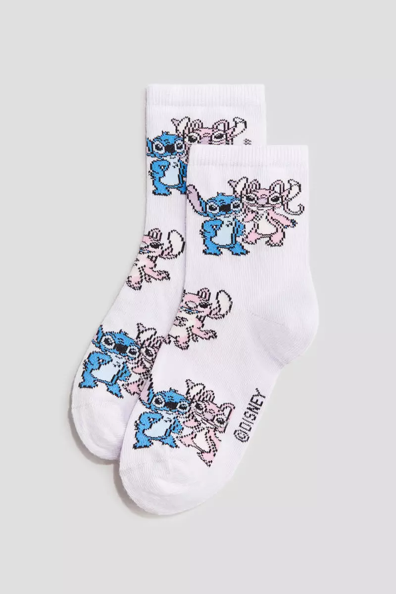 5-pack motif-detail socks