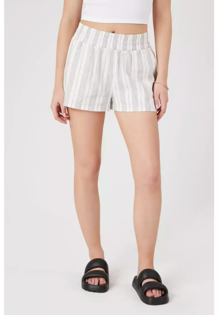 Forever 21 striped shorts store