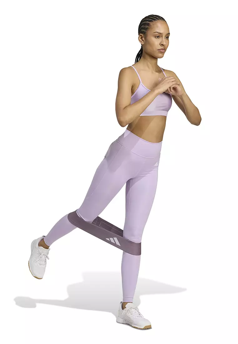 Optimé Essentials Stash Pocket Full-Length Leggings