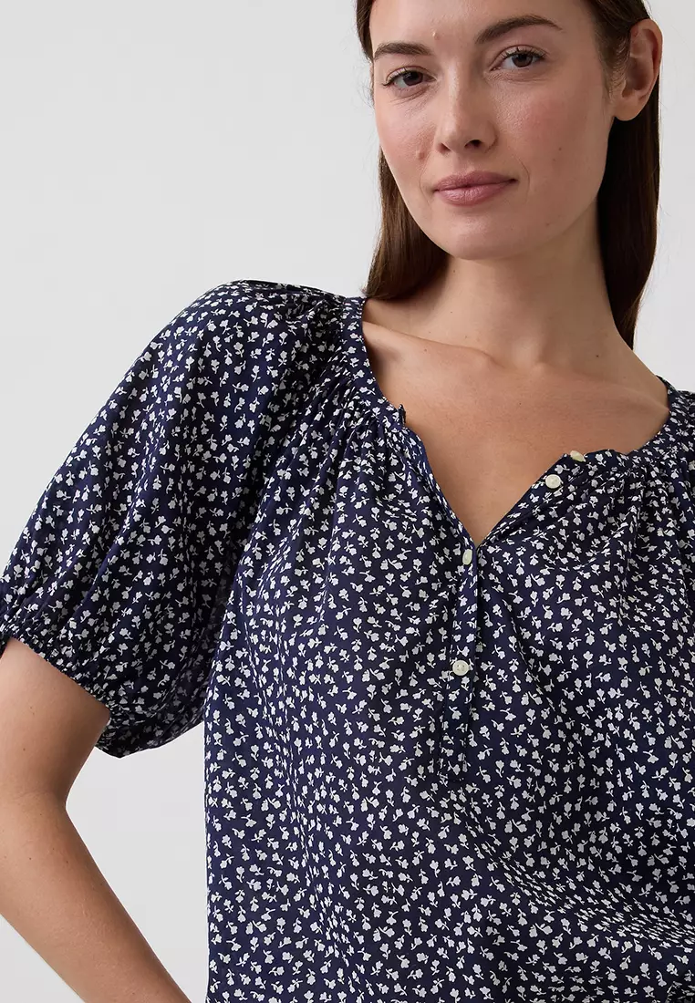 Puff Sleeves Top