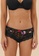 MARKS & SPENCER black M&S Lace Trim Printed Brazilian Knickers 9919AUS2AA12F6GS_2