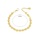 Glamorousky silver Simple Fashion Plated Gold 316 Stainless Steel Round Geometric Bracelet 55EA2AC685C0E0GS_2