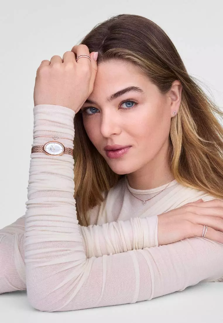 Juliette Braided Mesh White Silver Sunray Rose Gold Women Watch stainless steel watch DW Official Authentic Original