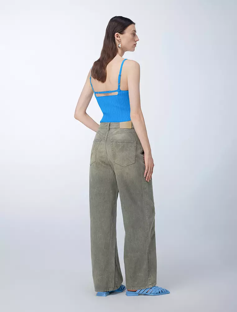 Straight Denim Jeans