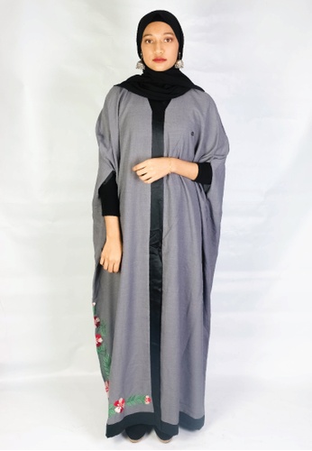 Buy Zaryluq Algerian Mist Abaya Online on ZALORA Singapore