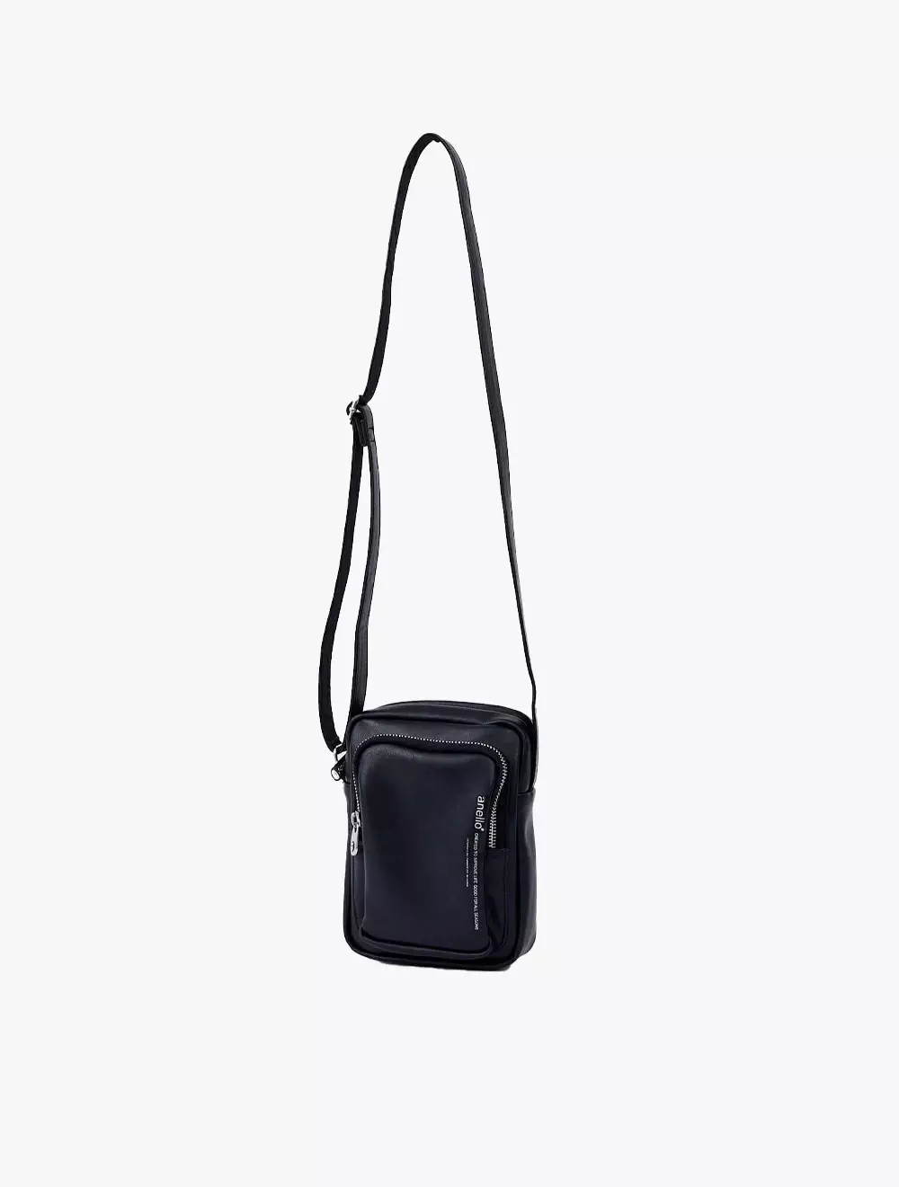 anello MINI SHOULDER BAG UNISEX - Across body bag - black