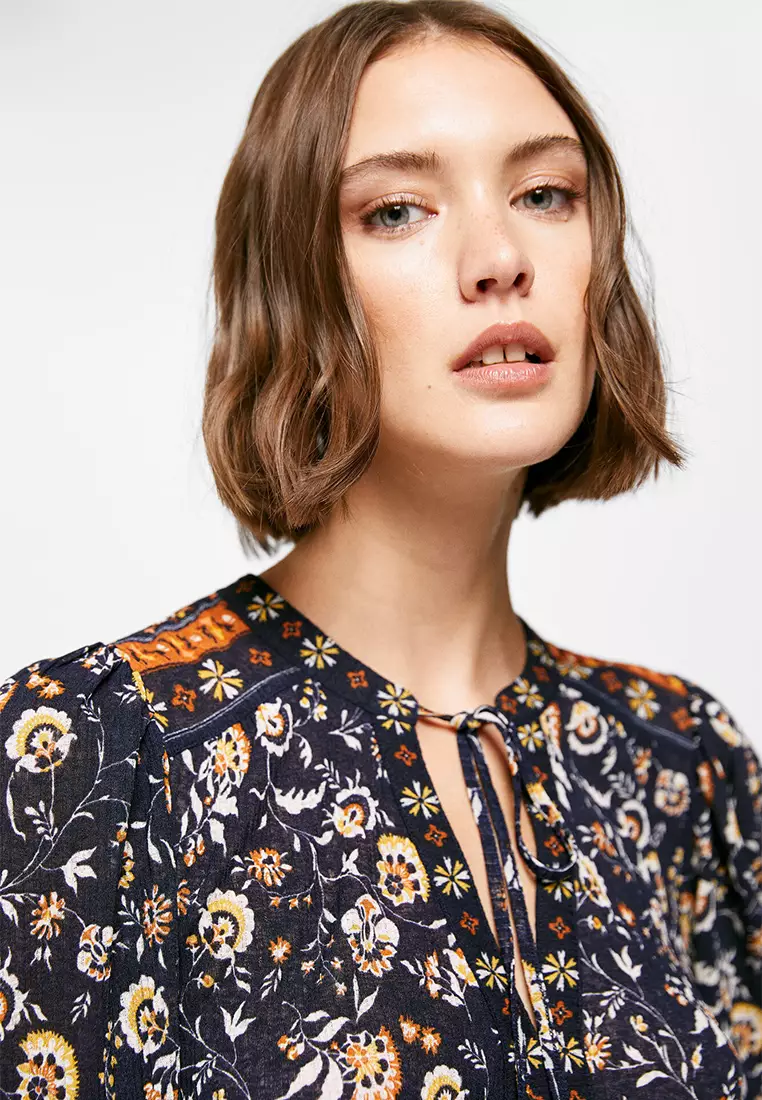 Buy Springfield Boho Blouse Flowers 2024 Online | ZALORA Philippines