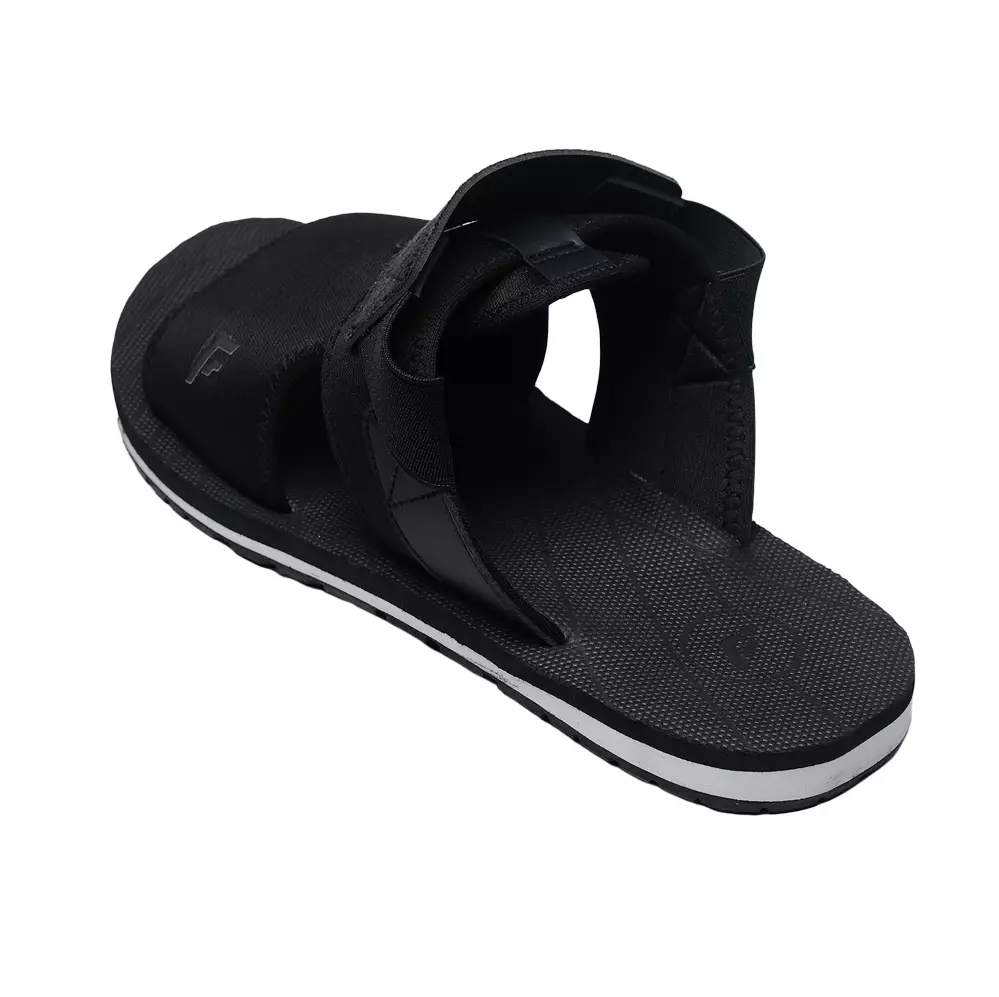 Footstep Footwear Sandal Pria Azhar - Black Sendal Lebaran Haji Umroh Umrah Safar Mudik Kasual Anti Slip