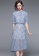 Sunnydaysweety blue Elegant Hollow Lace Irregular One-Piece Dress A22050701BL 9CB48AAA1237BEGS_6