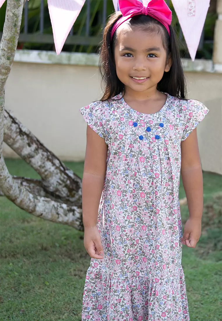 Buy Kooshboo Daisy Dress (Pink) Online ZALORA Malaysia