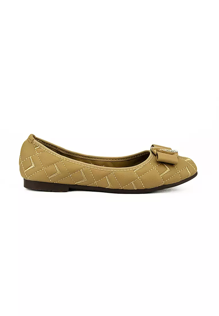 Women's Ballet Flats Shoes Lw 26002 Taupe C44
