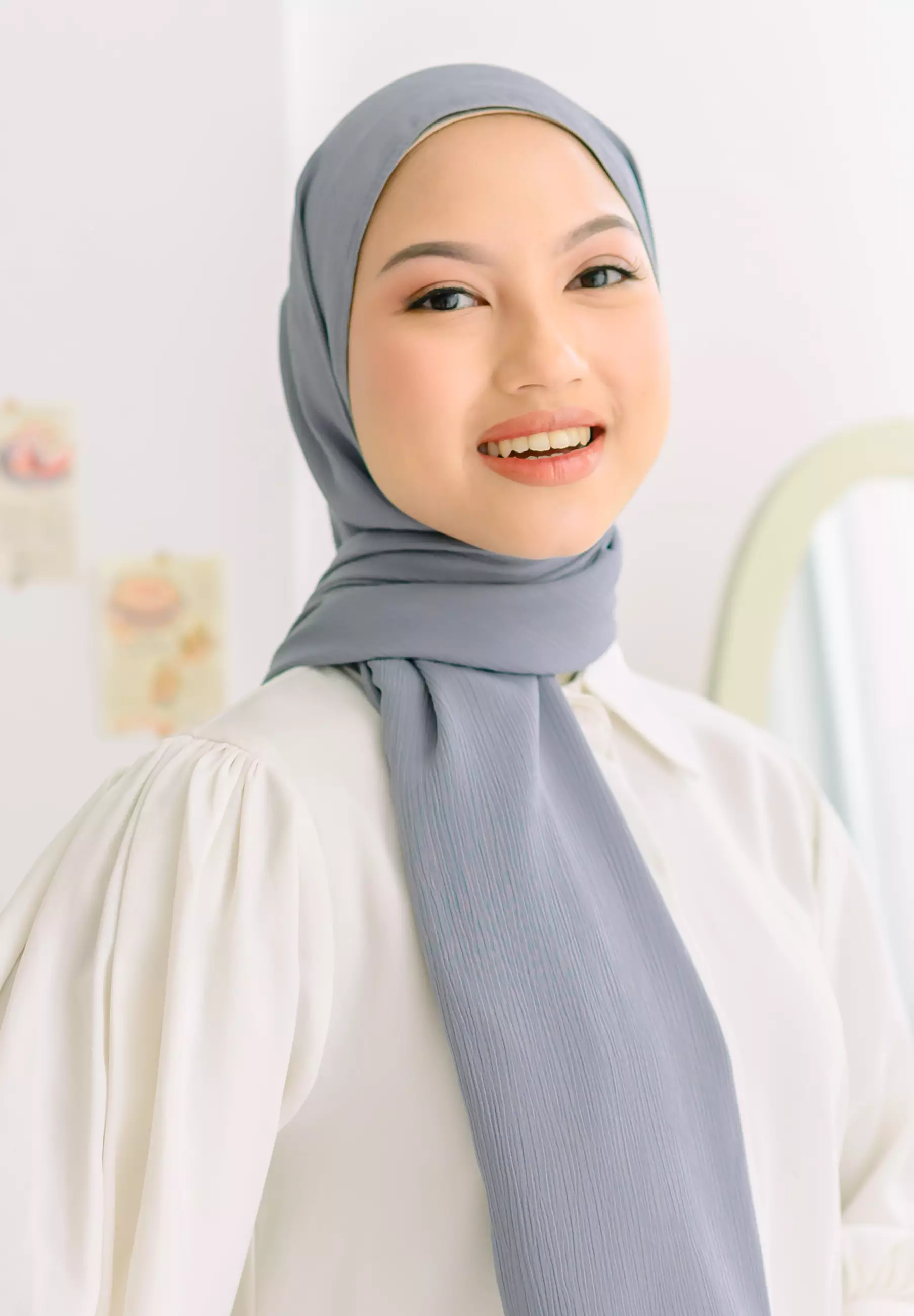 Sheera Shawl Castrol Grey