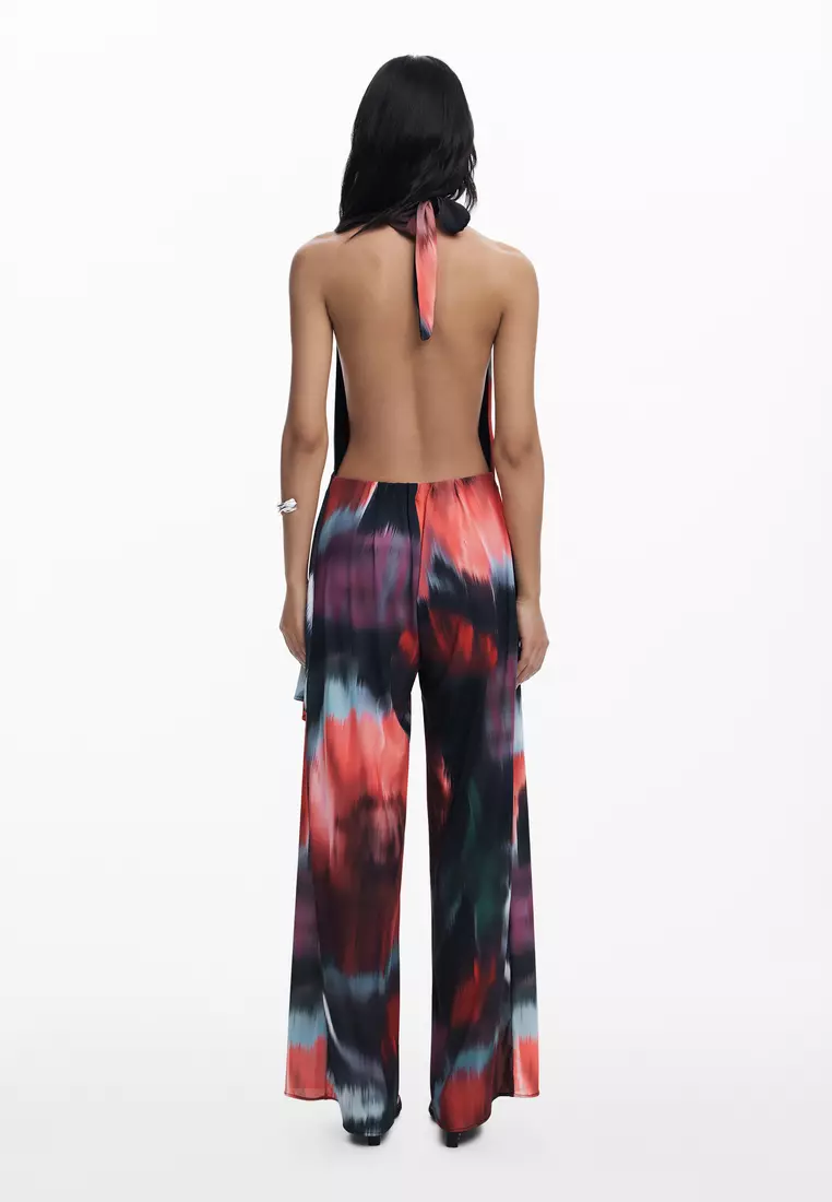 Open-back jumpsuit